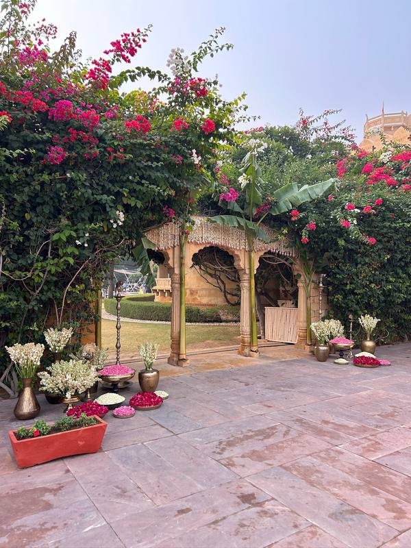 Bombay Tent event setup, photograph 20