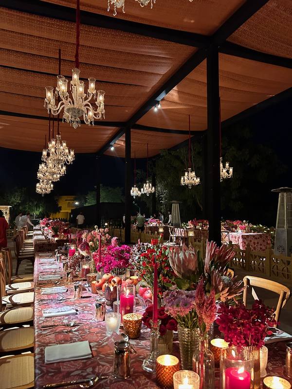 Bombay Tent event setup, photograph 38