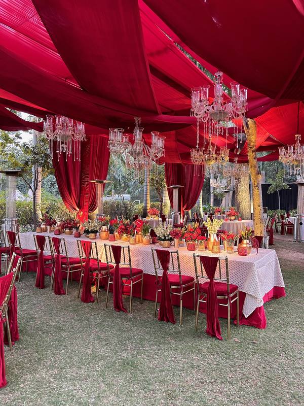 Bombay Tent event setup, photograph 51