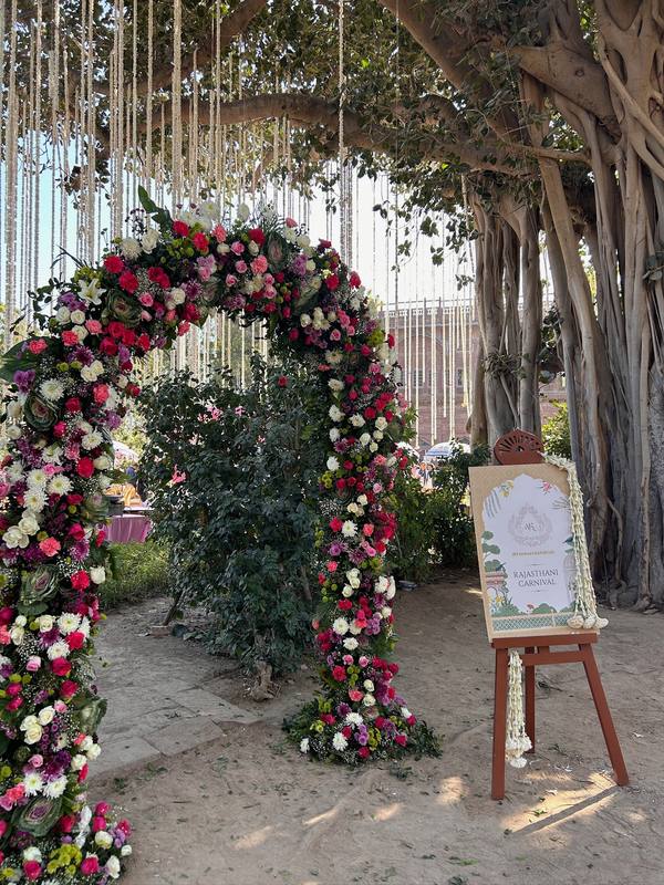 Bombay Tent event setup, photograph 62