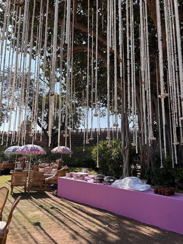 Bombay Tent event setup, photograph 64