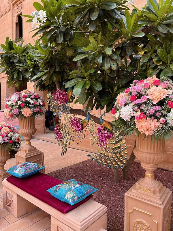 Bombay Tent event setup, photograph 79