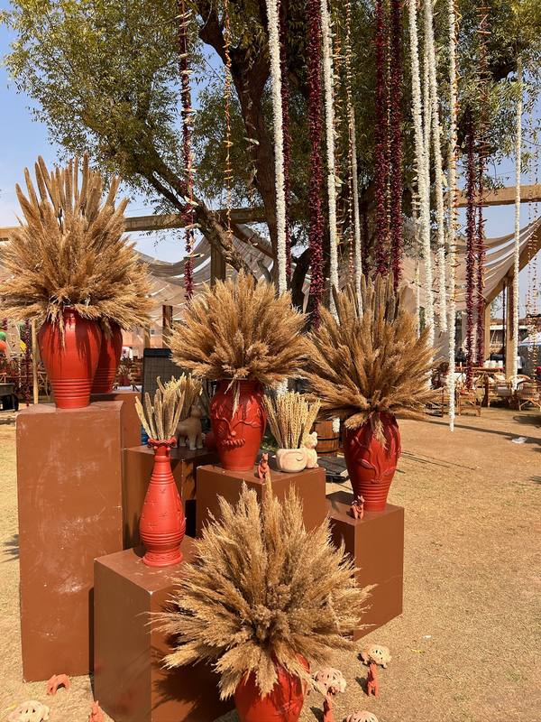Bombay Tent event setup, photograph 83