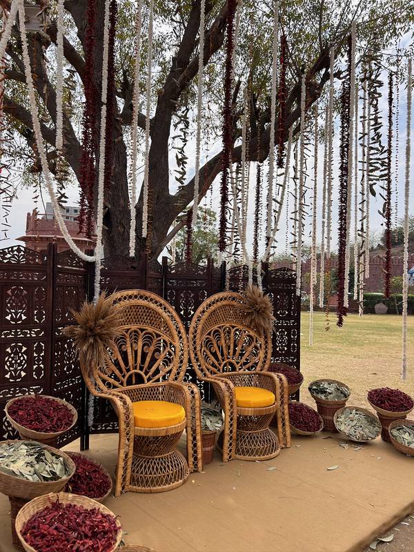 Bombay Tent event setup, photograph 87
