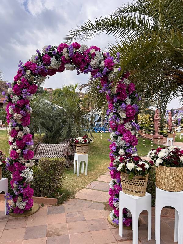 Bombay Tent event setup, photograph 91